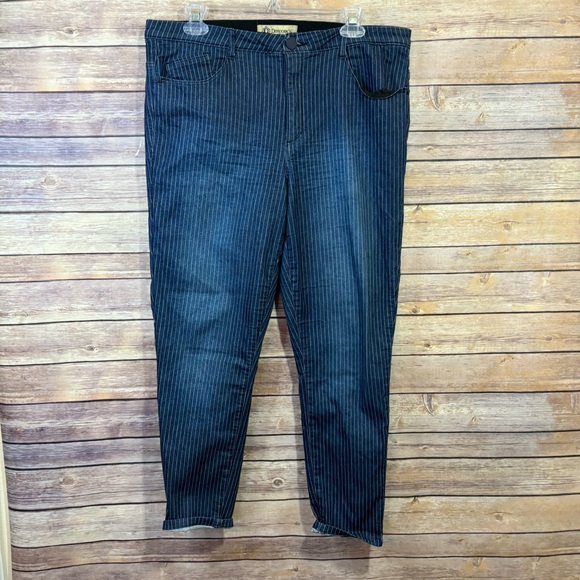 Democracy Denim - Democracy Ab Technology Womens Jeans Size 12 Stretch Denim Blue